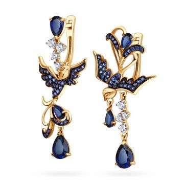 Серьги «Корундами» Серьги «Корундами»